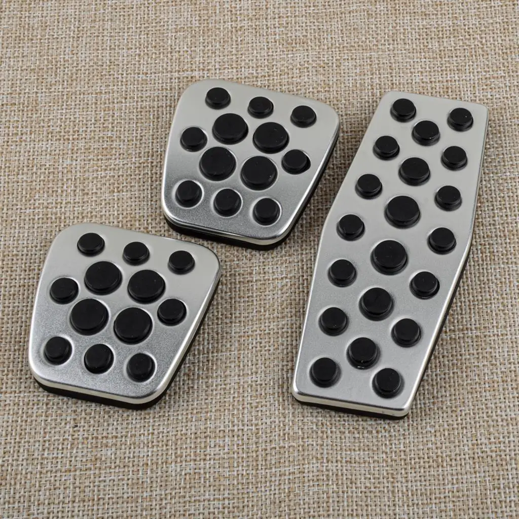 Car MT Accelerator Brake Clutch Pedal Pad 1 Set for Opel Vauxhall Insignia 2015 2014 2013 2012 2011
