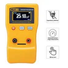 

JINGYAN M6013 High Precision Capacitance Meter Handheld Automatic High-Precision Digital Capacitance Tester Measurement Tools