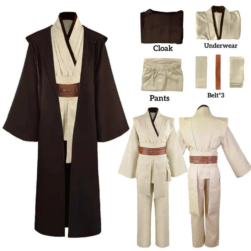 Camiseta Star Wars Obi-Wan Kenobi / Luke Skywalker - Diseño Gráfico, Algodón, Para Hombre