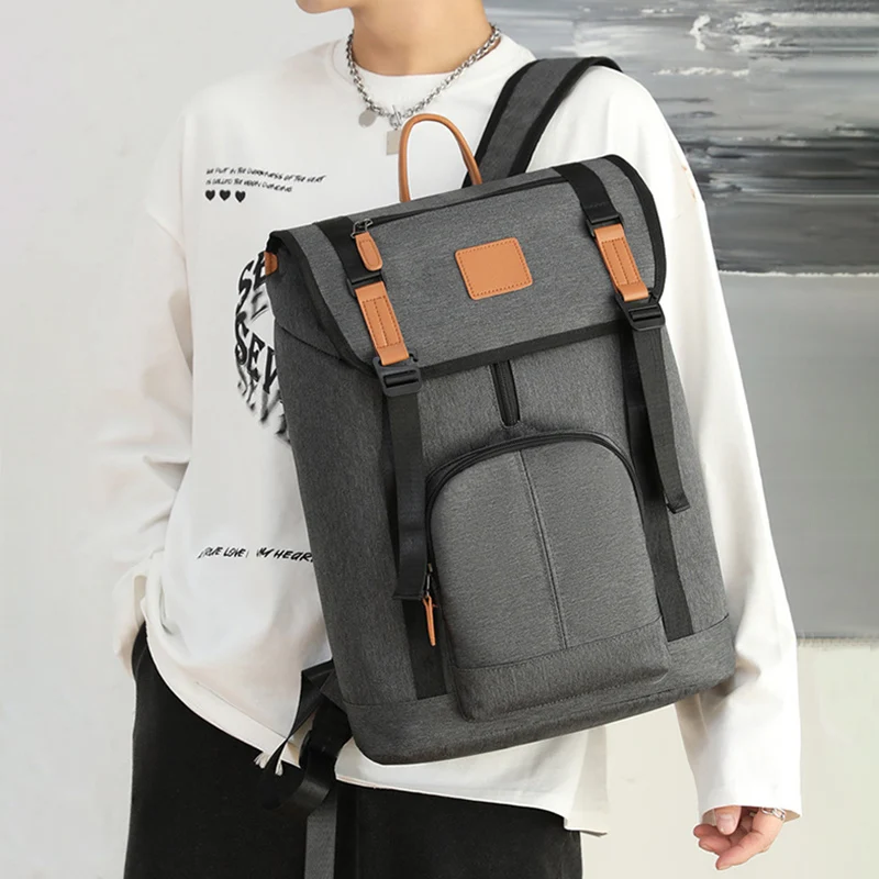 

Men's Backpack Usb Charging Waterproof Large Capacity High Quality Travel Business Simple Multifunctional Fashion Computer Bag