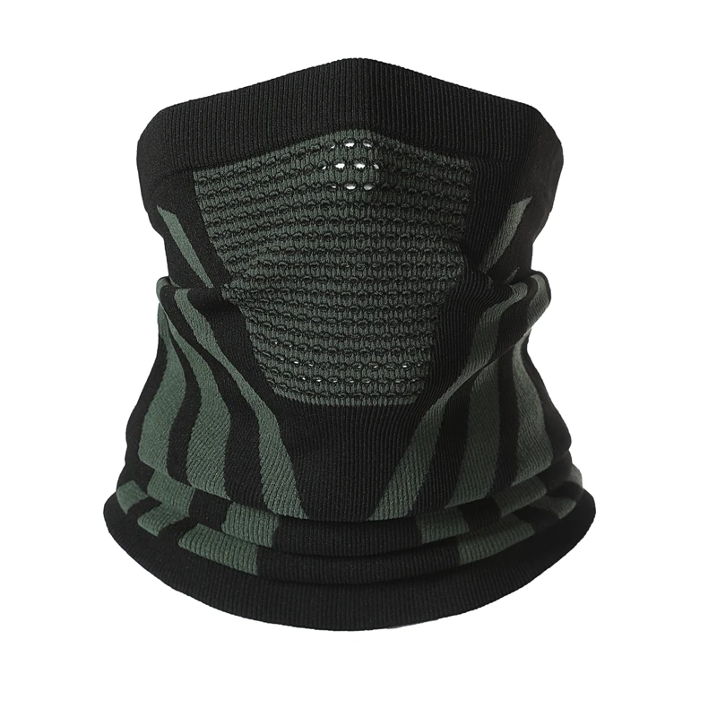 New Face Bandana Mask Cover Neck Warmer Bicycle Cycling Scarf Hiking Breathable Mask Winter Outdoor Windproof Thickened Mask Bib 4