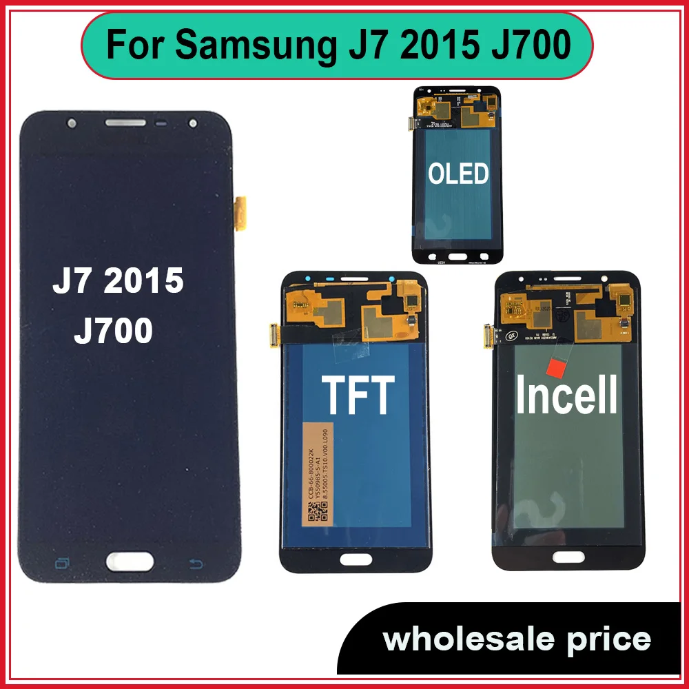 Test LCD Display For Samsung J7 Display 
