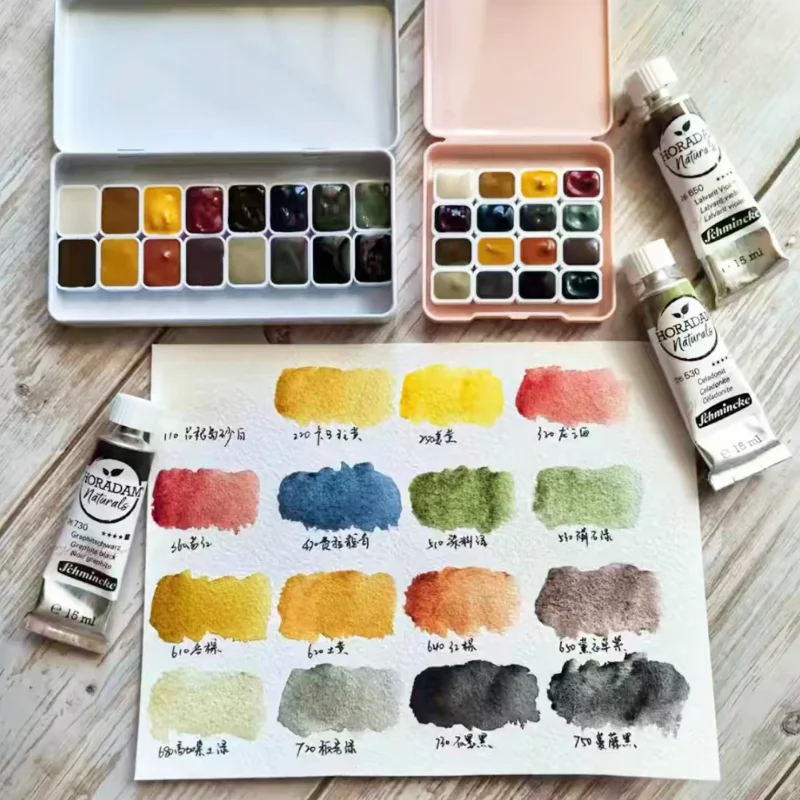 水彩絵の具 ゼッキの透明水彩絵具を使ってみよう – PIGMENT TOKYO