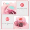 Toy Electric Fun Light and Music Bubble Making Toy Bubble Maker Camera Without for Kids 6