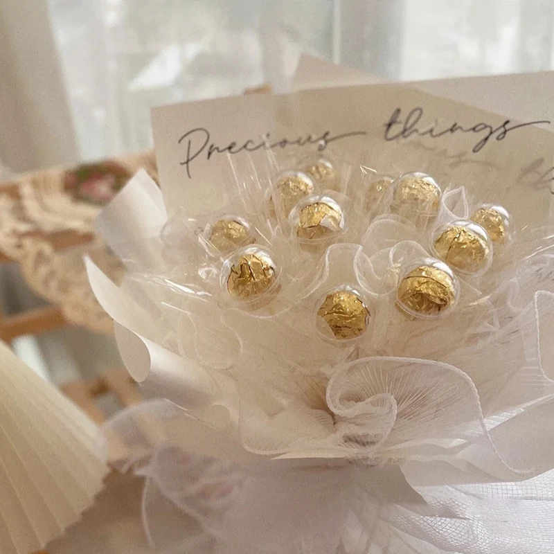 20Pcs Clear Acrylic Chocolate Ball 4cm Round Candy Chocolate 3 S3dab308284c04e4a837223f86ef6fd50o