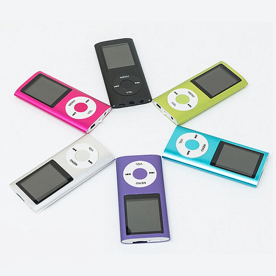 Mp3 Player With Headphones Screen Lecteur Music Mp4 FM Radio Receiver Record Digital Audio For Running Sports Mini MR Portable