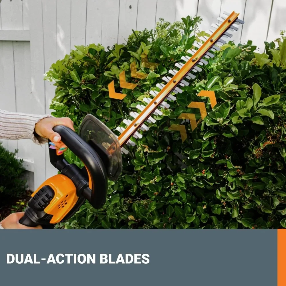 20V Cordless Hedge Trimmer 4