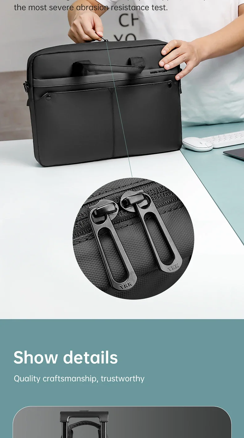 Mark Ryden 14 15.6 inch Laptop Bag Business Briefcase 2-way Water Repellent Laptop HandBag