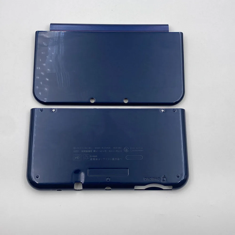 Bleu foncé Coque Avant Et Arrière De Haute Qualité Pour Nintendo New 3ds Xl New3dsll
