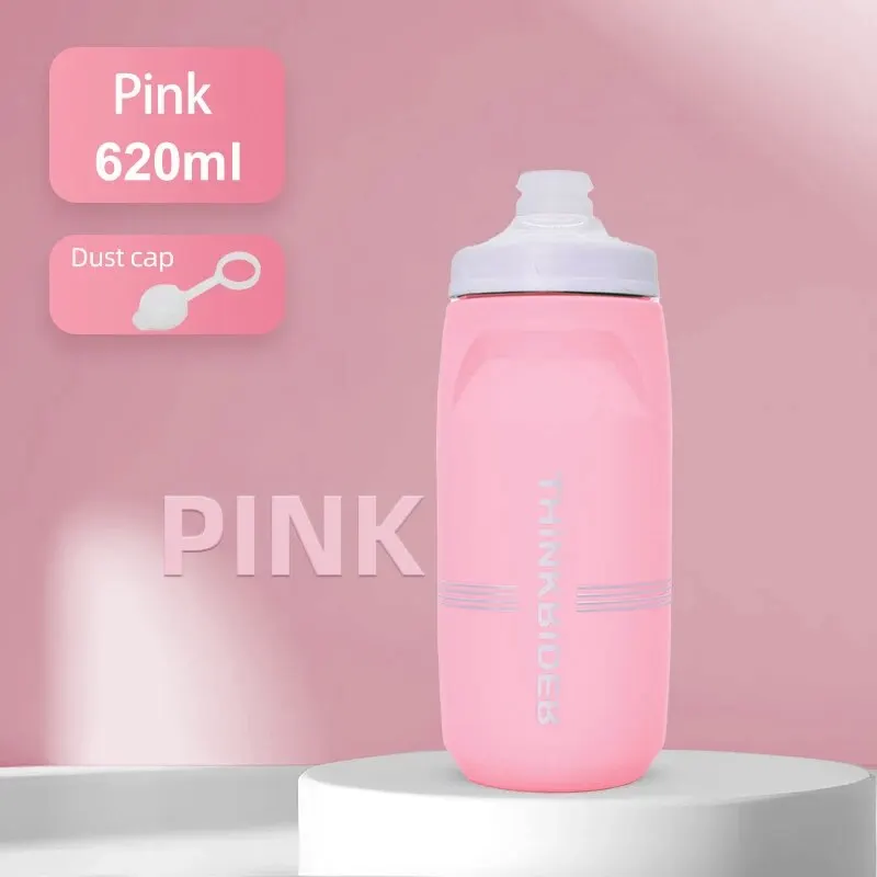 Enhanced Outdoor Cycling Water Bottle – Large Capacity, Portable, Durable Plastic Design