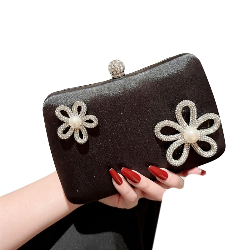 Modern Evening Bag Stylish Shoulder Clutch Purse Ladies Prom Party Handbag E74B