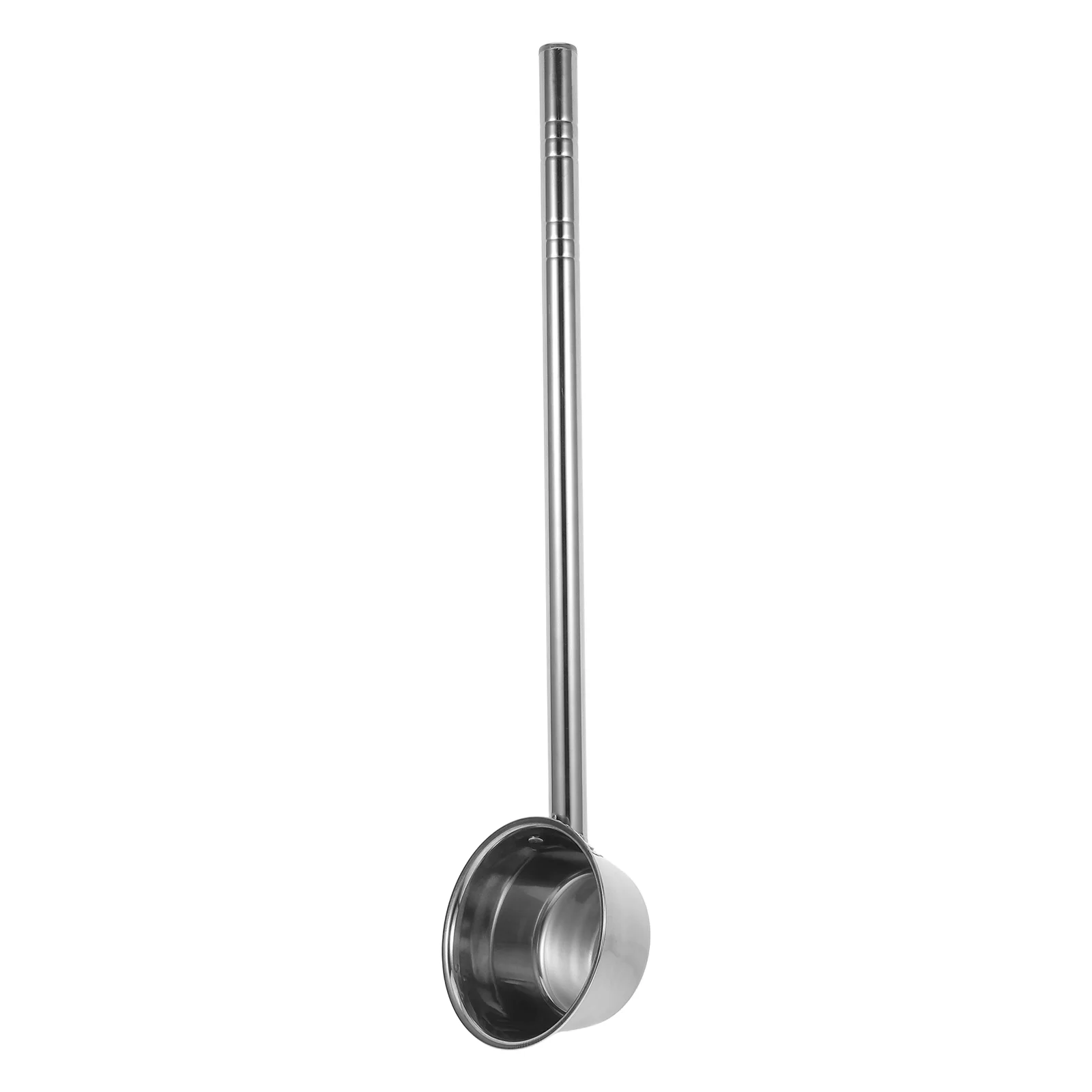 Stainless Steel Water Ladle Handle Thickened Scoop for Plant Vegetable Watering Home Cleaning Kitchen Bathrooms