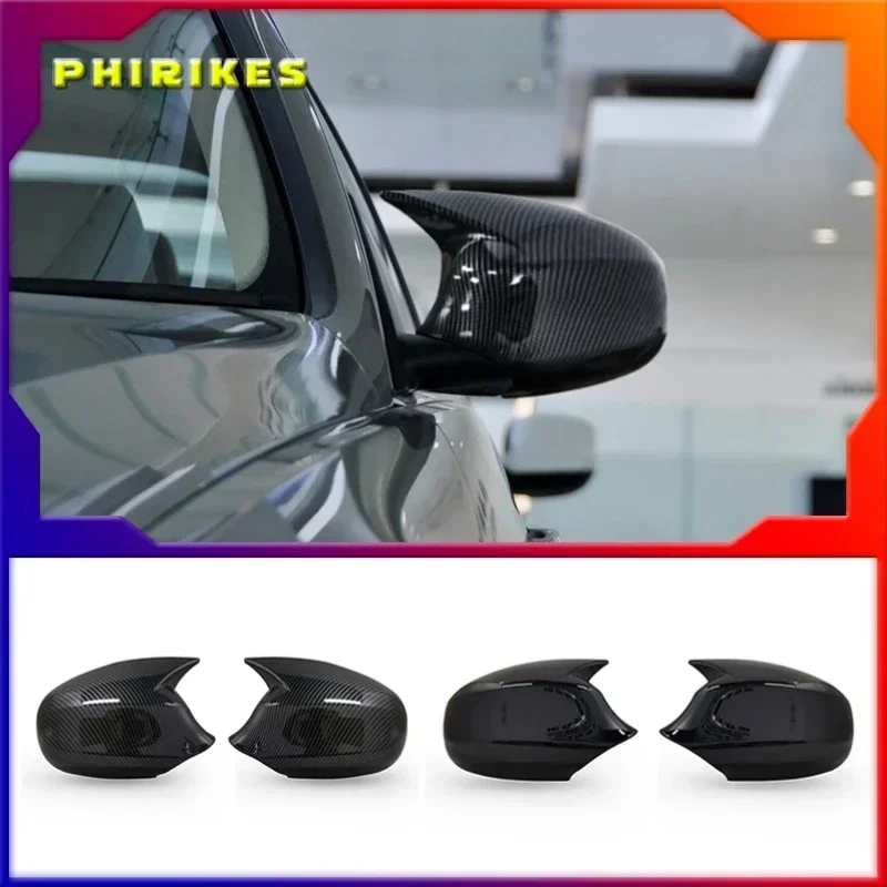 백미러 캡 윙 사이드 미러 커버, BMW 페이스리프트 모델 E90 E91 2008-11 E92 E93 2010-13 LCI 자동차 액세서리
