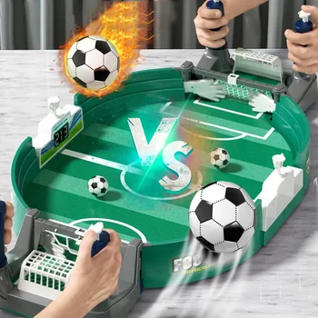어린이용 대화형 테이블 축구 게임 보드, 부모-자녀 매치 장난감, 미니 축구 데스크탑 게임, 축구 지능형 장난감