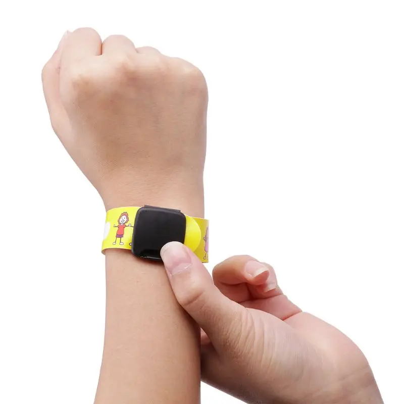 Children Outdoor Safe Anti-lost Wristband Safety Recognition Bracelet Kids Adjustable Waterproof Wristband 8Pcs/Set