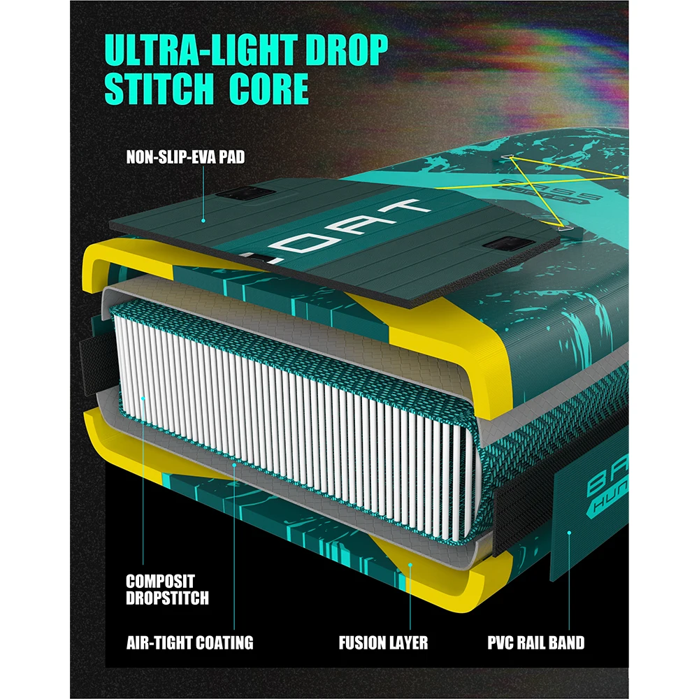 Inflatable Fishing SUP Board 6