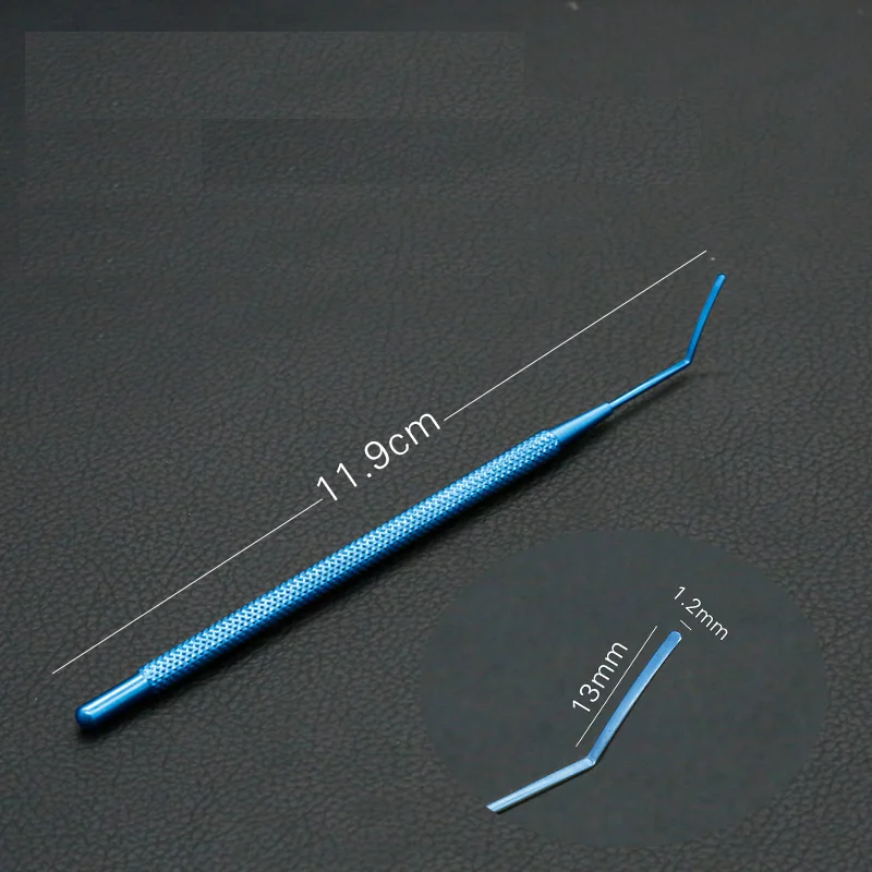 Ophthalmic microscopic instruments single head double head iris restorer medical stainless steel surgical tool iris restorer hot sale medical surgical silicone closed gel pad for head surgery supporter