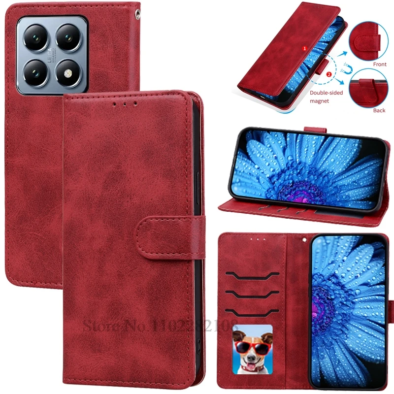 Luxury Flip Leather Wallet Phone Case - Premium Cover Protection