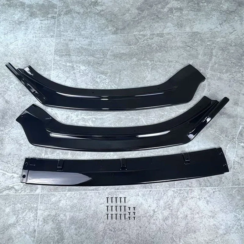 Передній бампер Lip Splitter для Audi A6 S-Line S6 A6 C7 Facelift Sedan&Avant 2014-2017 (не для No S-Line) Спойлер BodyKit Tuning