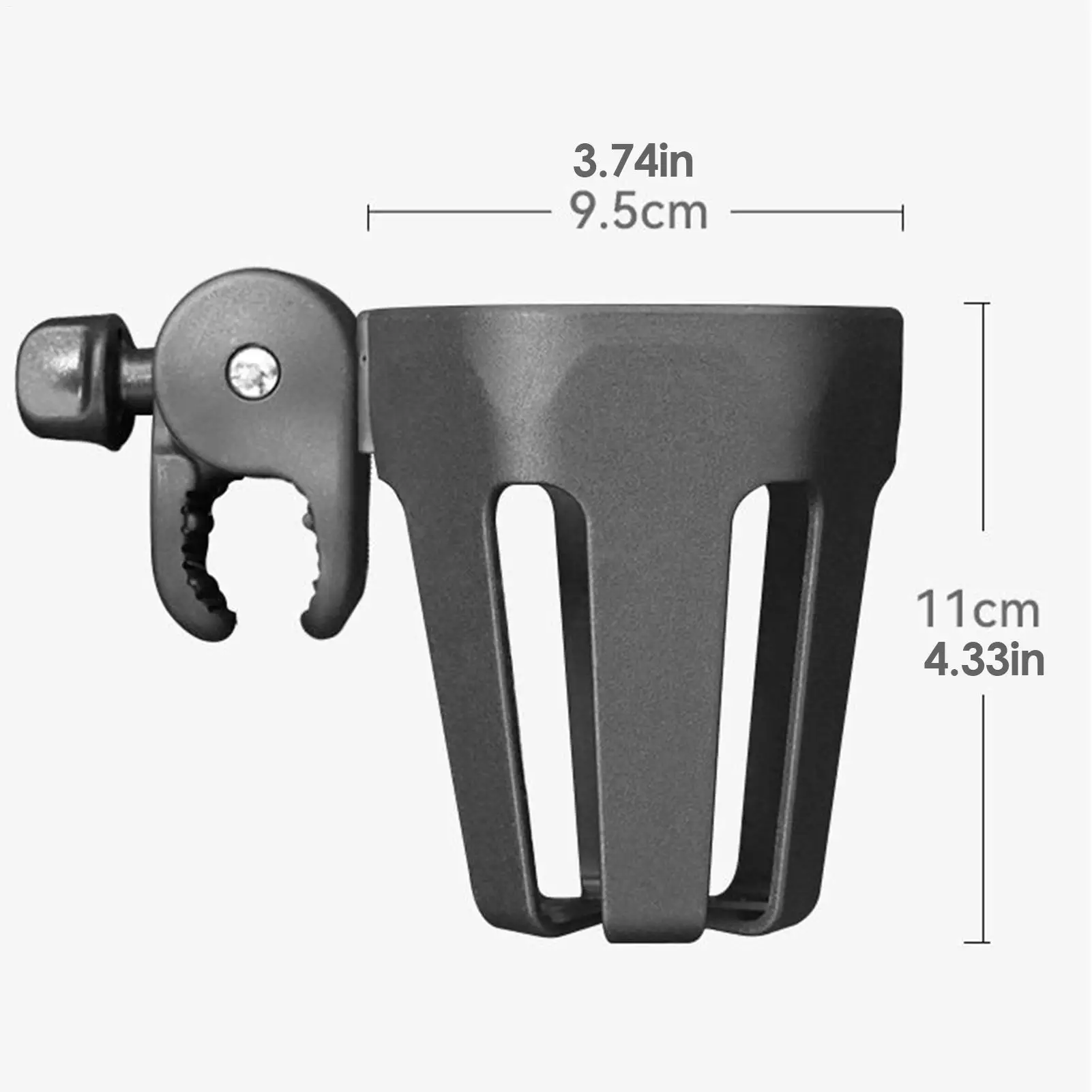 Stroller Cup Holder 360 Degrees Rotation Water Bottle Holder Stroller Accessories Bicycle cup holder Fits most cups for Daily