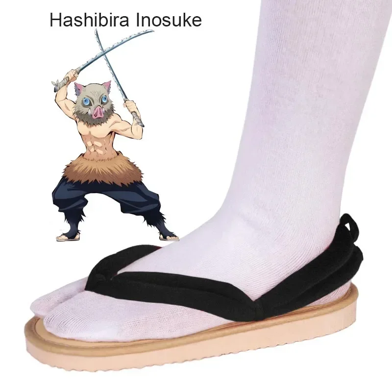 Slippers Sandals Shoes Hot Anime Demon Slayer Kimetsu No Yaiba Cosplay Accessories Kamado Nezuko Cosplay Clogs Kimono Flip-flops Geta