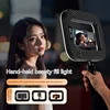 New Handheld Ring LED Rechargeable Fill light Portable Mobile Phone Live Broadcast Photography Desktop Rabbit Cage Selfie Light 6