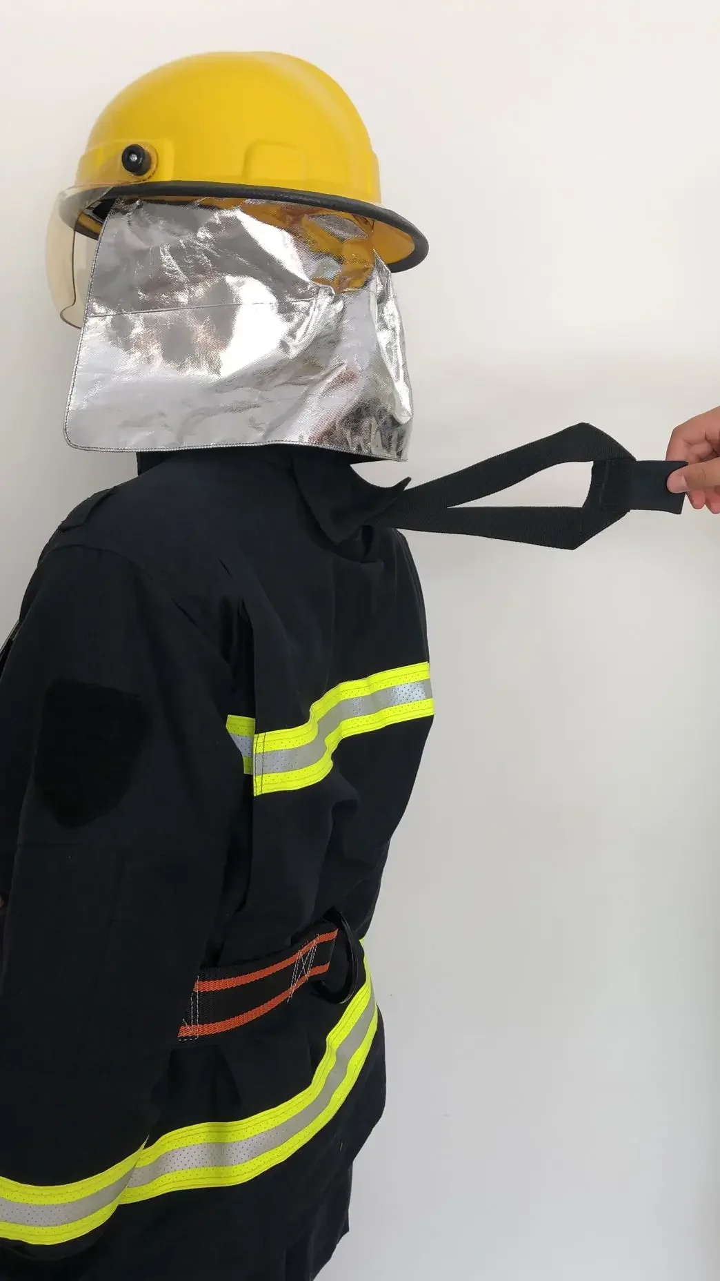 CE standard fireproof fire fighting fireman safety suit(DRD TYPE)