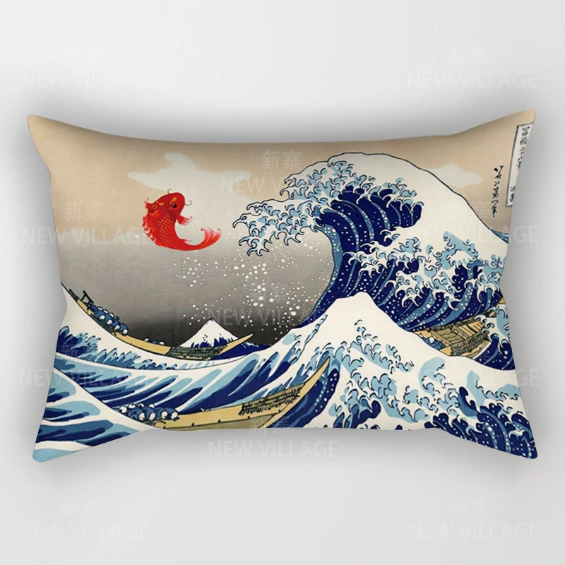 Home autumn decoration Oil painting style pillow cushion cover decorations throw pillow cover 30*50 pillowcase 30x50 40x60 50*70 5