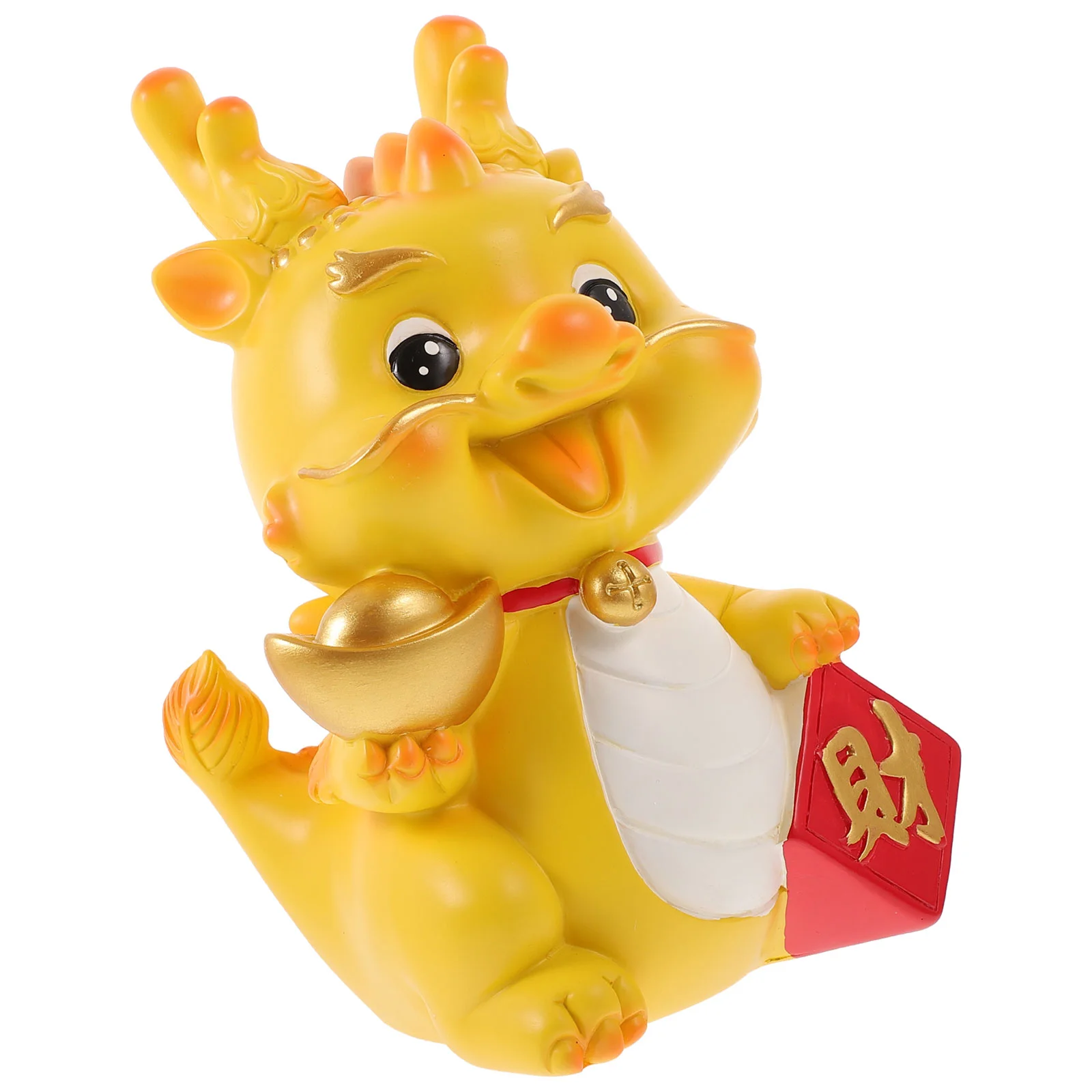 

Zodiac Dragon Piggy Bank 2024 Year The Dragon Mascot Monkey Saving Bank Fengshui Dragon Statue 2024 Chinese New Year Favors