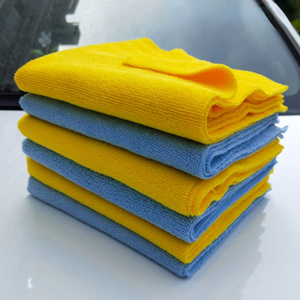 

40x40cm Car Wash Towel Superfine Fiber Polishing Tools, Waxed Cloth, Crystal-plated Towels Car Cleaning Maintenance Accessories