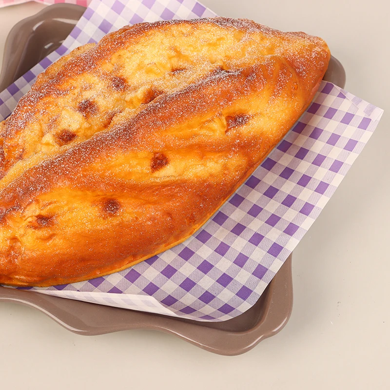 50 Sheets Greaseproof Wax Paper – Multi-Color Oil-Proof Food Wrapping Sheets for Sandwi... - SKU GWP02020 - UGI Packaging