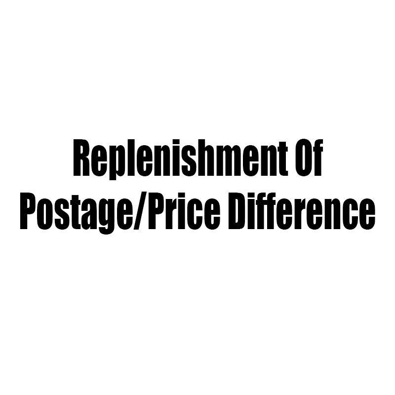 Replenishment Of Postage/Price Difference