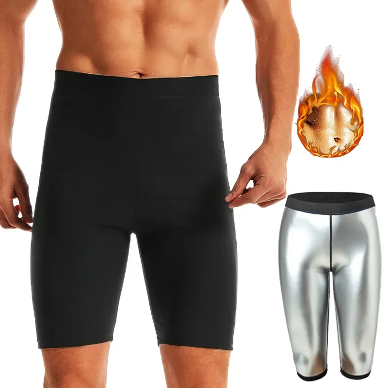 Sauna Sweat Fitness Slimming Men Shorts Body Shaper