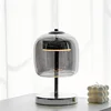 Modern Light Luxury Italian Simple   Bedside Lamp Glass Master Bedroom Bedside Lamp Designer Decorated High-Class LED Light 4