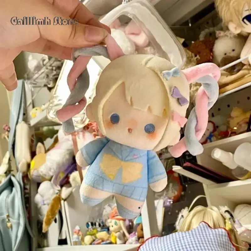 

10cm Game Anime NEEDY GIRL OVERDOSE Cosplay KAnge Adorable Kawayi Doll Plush Dolls Knapsack Pendant Student Gifts