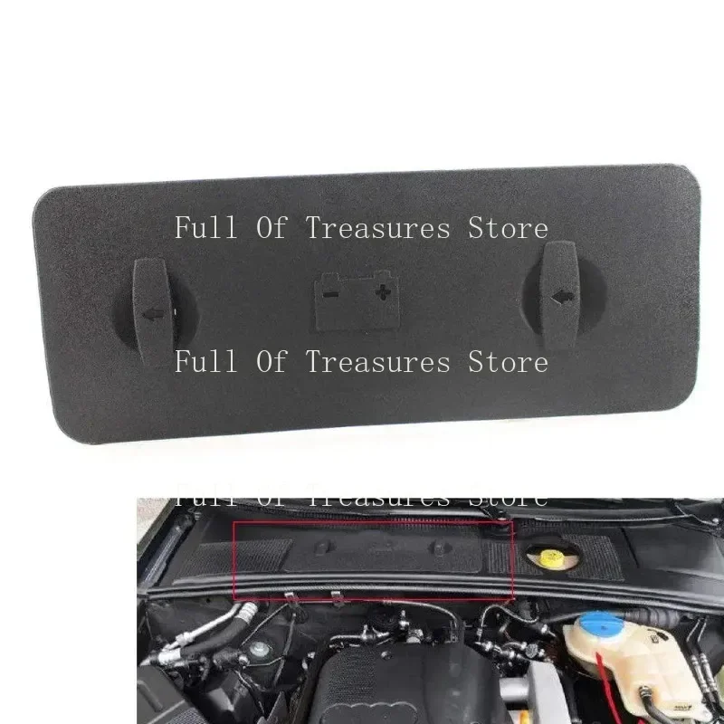 For8E1819422A01C Car Battery Tray Cover For Audi A4 8E B6 B7 Sedan 2001-2008 Terminal Top Frame Protect