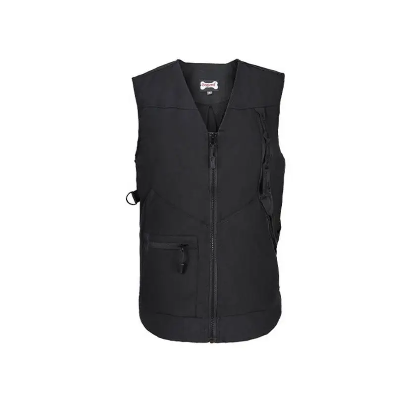 

Тренировочный жилет для собак, водонепроницаемая Защитная ткань для тренировок собак с несколькими карманами, жилет для домашних животных, тренировочная куртка для домашних животных