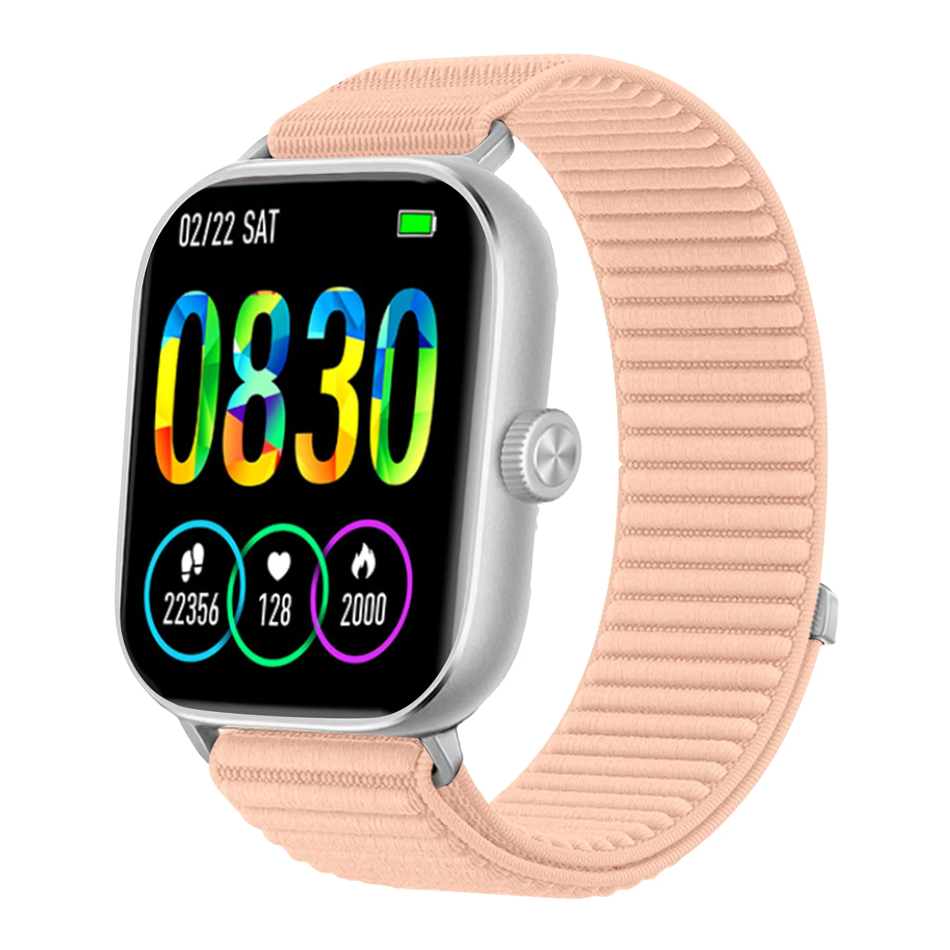 Breathable Nylon Loop Watch Strap - Simple Style