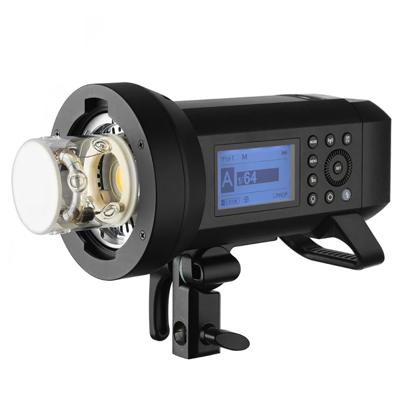 Godox AD400 Pro WITSTRO All-in-One Outdoor Flash Li-on Battery TTL HSS with Built-in 2.4G Wireless X System AD400PRO highspeed
