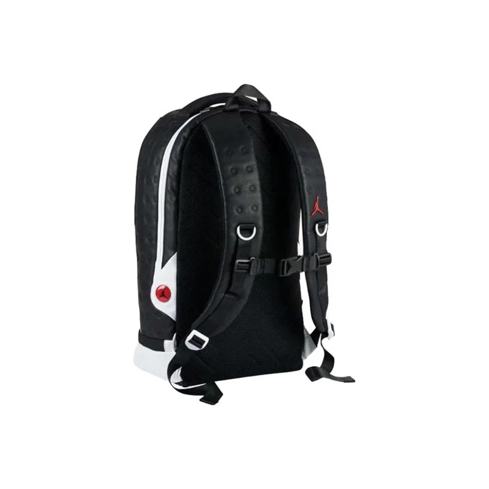 Jordan Backpack School Laptop Basketball Zipper Bag Unisex Large-capacity