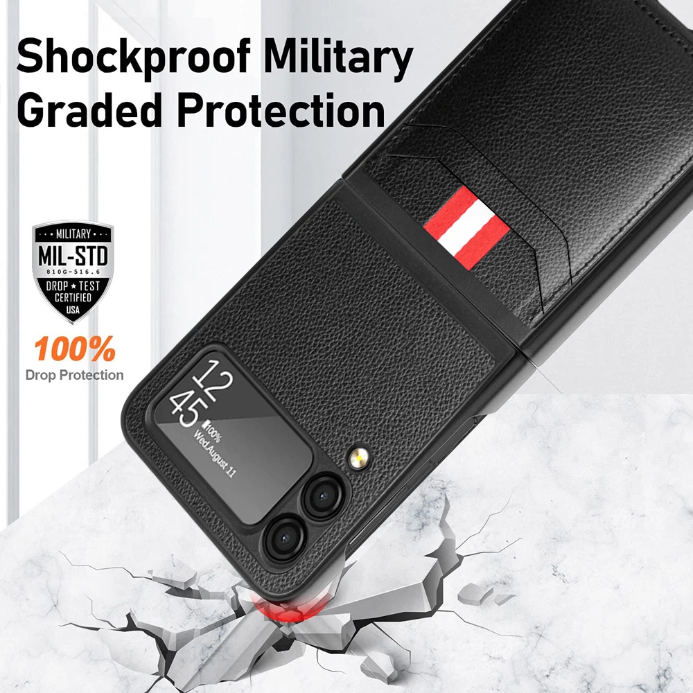 Premium Anti-Shock Leather Phone Bag Case - Comfortable & Stylish Protective Cover