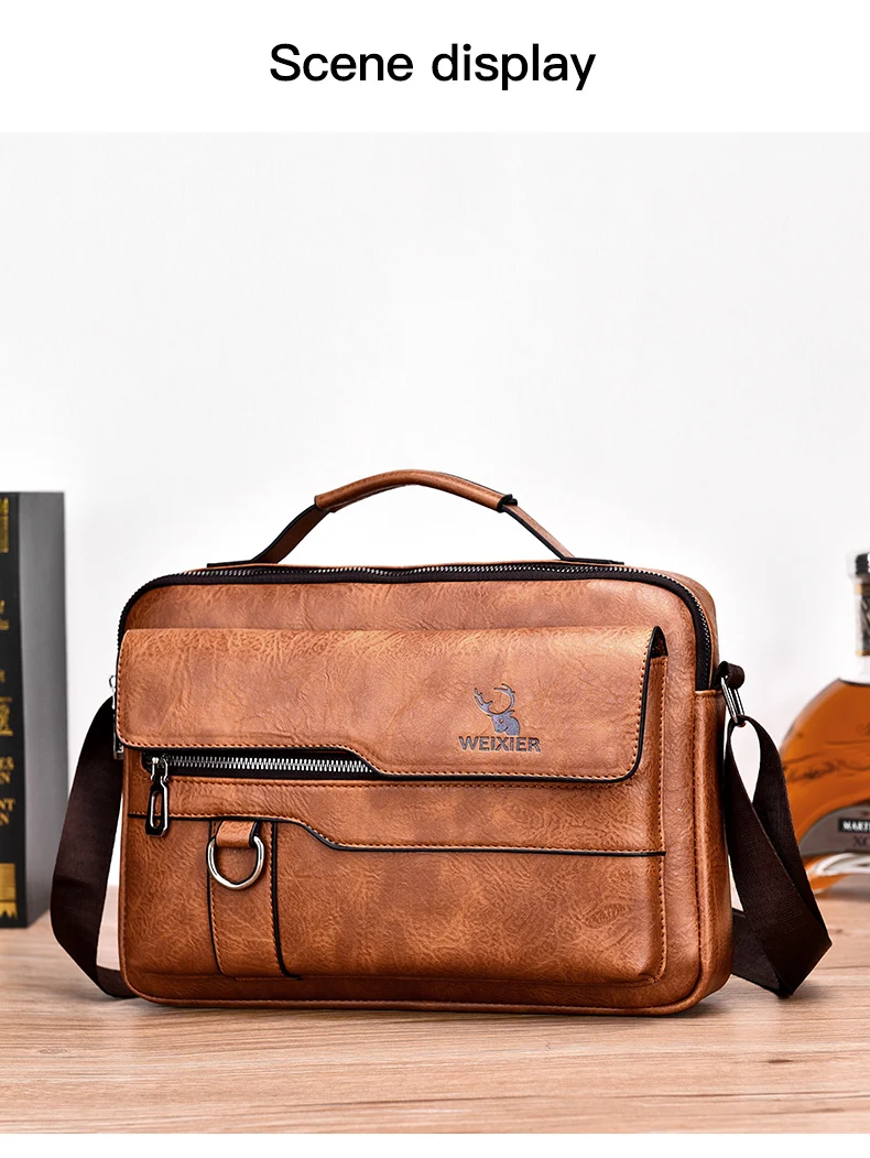 WEIXIER-Bolso de hombro cruzado multifunción