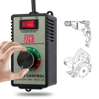 220V 4000W Motor Speed Controller Electric Router Exhaust Fan Grinder Drill Variable Voltage Regulator Switch LED Display - Image 3