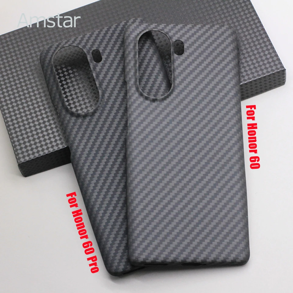 

Amstar высококачественный телефон из углеродного волокна для Honor 60 Pro ультратонкие противоударные деловые чехлы из арамидного волокна чехол для Honor 60