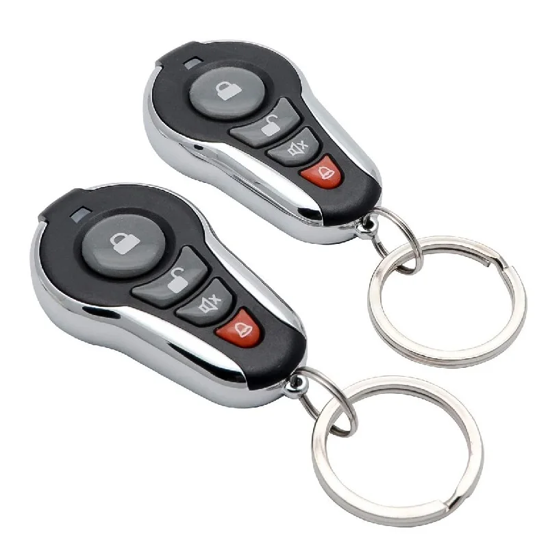 Car Remote Central Door Lock Keyless Entry System Kit with 2 Remote Controllers Universal for 12V Vehicle Central Kit