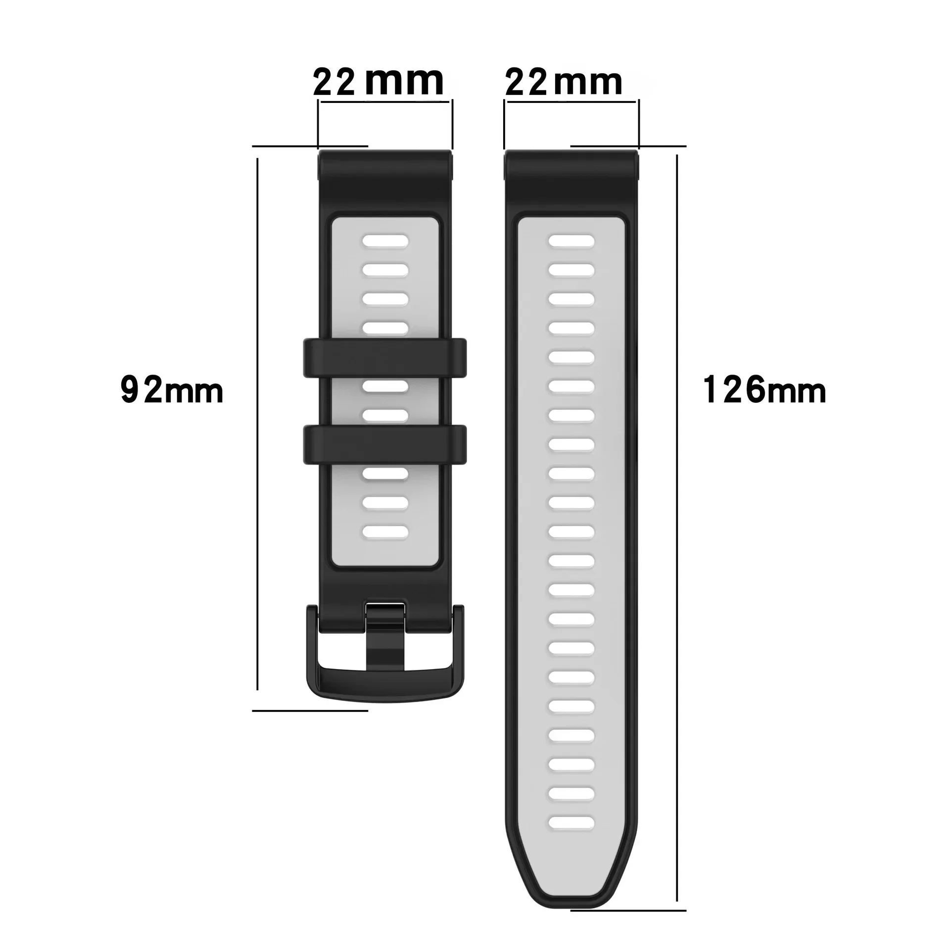 Premium Soft Silicone Sports Wristband Strap