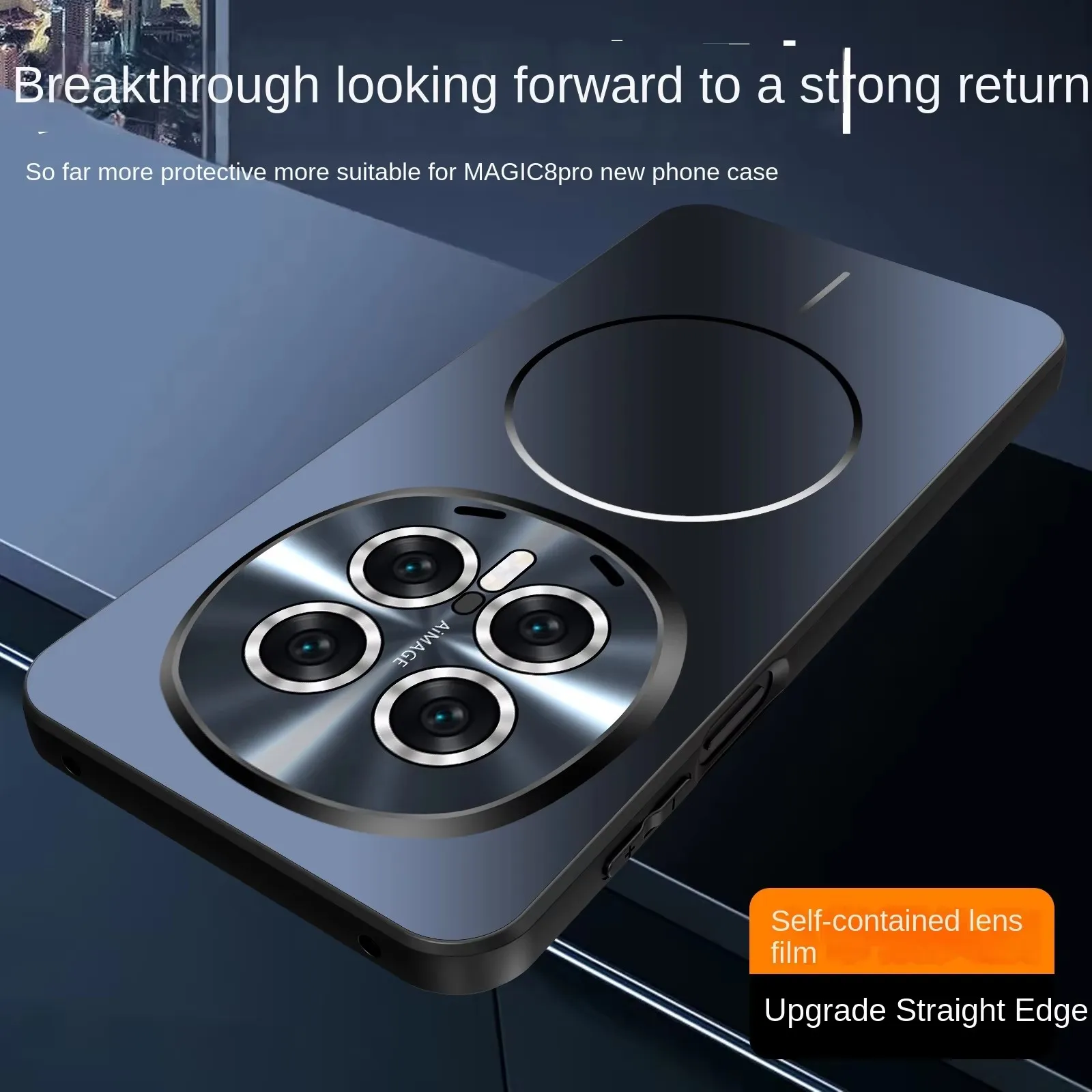 Luxury Colorful Magnetic Phone Case - Full Lens Protection, Scratch-Resistant, Drop-Proof