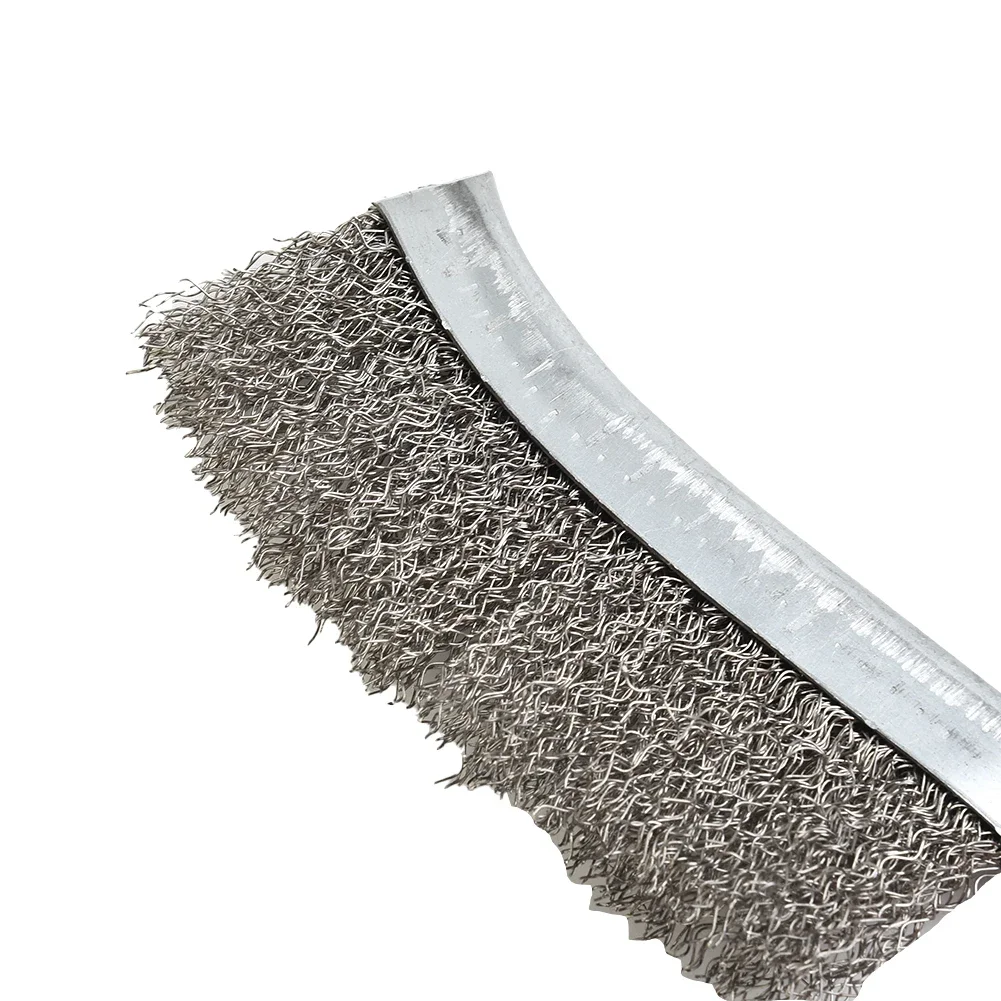 Stainless Steel Wire Brush For Cleaning Metal Rust Removal Welding Seam Prep Heavy Duty Spid Wire Hand Brush Steel Bristles Rust