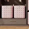 With Handle Clothes Storage Bins Clothes Organizer Foldable Quilt Storage Bag Dust-Proof Large Capacity Closet Storage Box 5