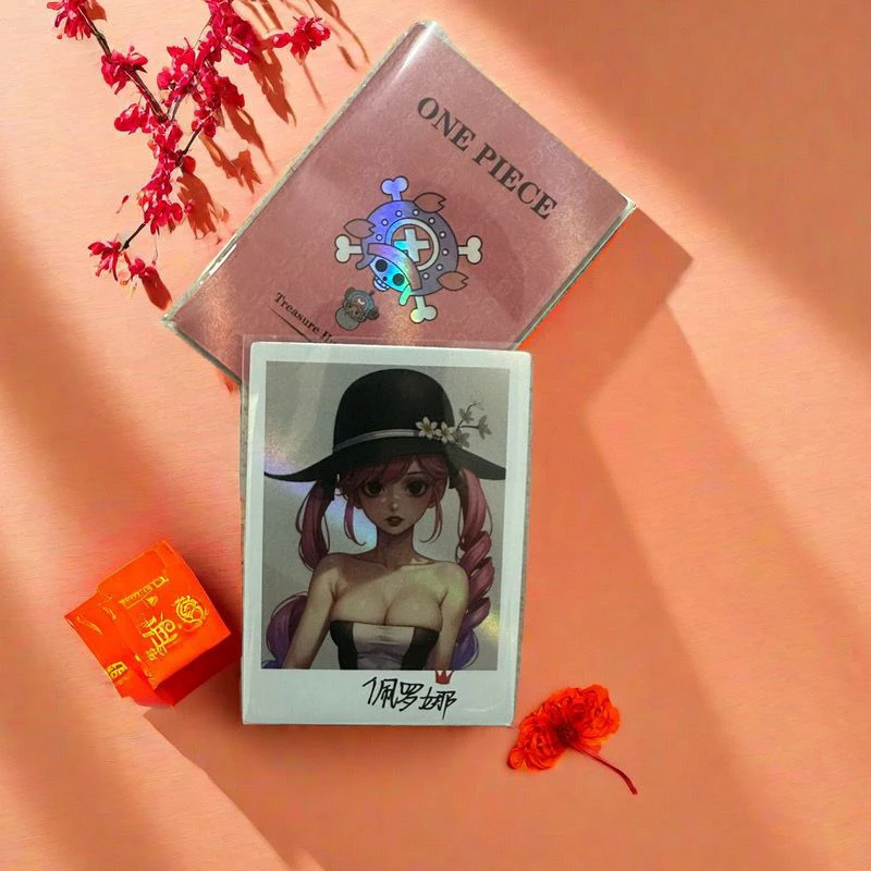 Anime One Piece Boa Hancock Nami Nico Robin Yamato Perona Black Maria Collector Cards Christmas Birthday Gifts Children's Toys